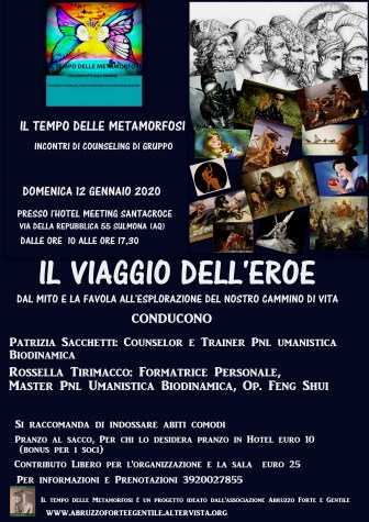 locandina il viaggio dell'eroe